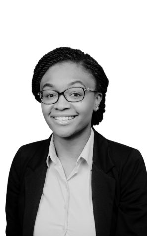 An image of Miriam Ameh, property lawyer for the conveyancing department.